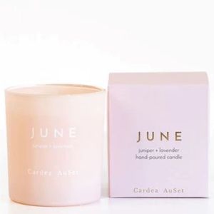 New Cardea Auset June Juniper + Lavender Hand Poured Candle!!🔥🔥🔥